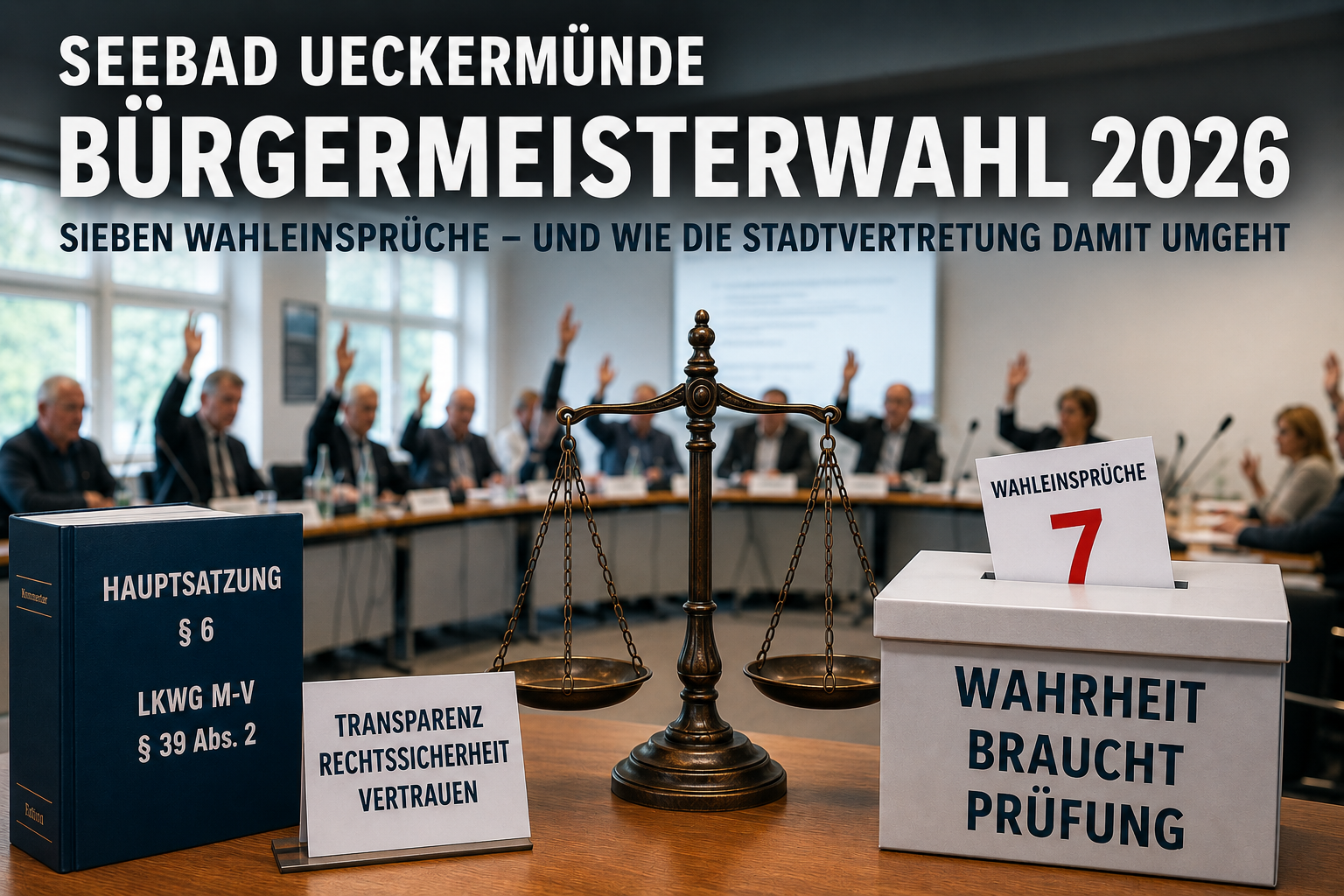 Wahlprüfung der Bürgermeisterwahl 2026