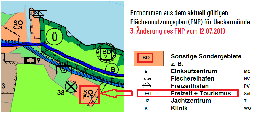 Aktuell gültiger Flächennutzungsplan